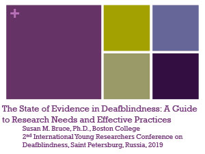 Обложка The State of Evidence in Deafblindness: A Guide to Research Needs and Effective Practices